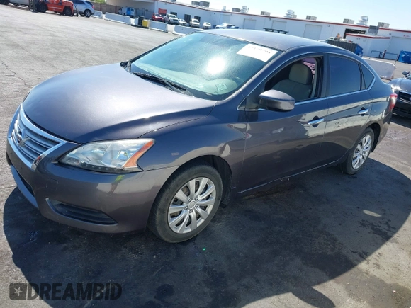 2014 Nissan Sentra S with VIN 3N1AB7AP0EL685651, listed as a IAAI auction lot 42179794 with 133,260 mi miles and . Bid and sale history available at DreamBid. Image 2.