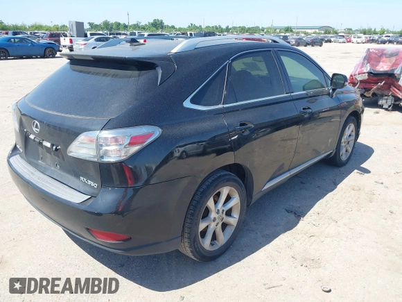 2010 Lexus RX 350 with VIN 2T2ZK1BA8AC024093, listed as a IAAI auction lot 42258548 with Not Provided miles and . Bid and sale history available at DreamBid. Image 4.