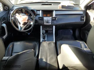 2009 Acura RDX Tech Pkg with VIN 5J8TB18589A002648, listed as a Copart auction lot 46259315 with 117,553 mi miles and Salvage Title. Bid and sale history available at carsss.com. Image 8.