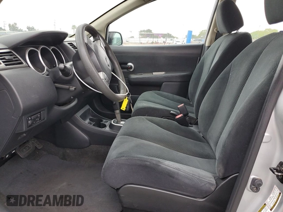2011 Nissan Versa S with VIN 3N1BC1AP9BL458761, listed as a Copart auction lot 57317115 with 122,606 mi miles and Salvage title. Bid and sale history available at DreamBid. Image 7.