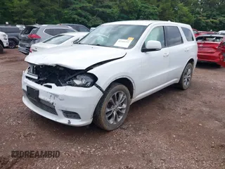 2020 Dodge Durango GT with VIN 1C4RDJDGXLC339344, listed as a IAAI auction lot 42391557 with 68,267 mi miles and . Bid and sale history available at DreamBid. Image 2.