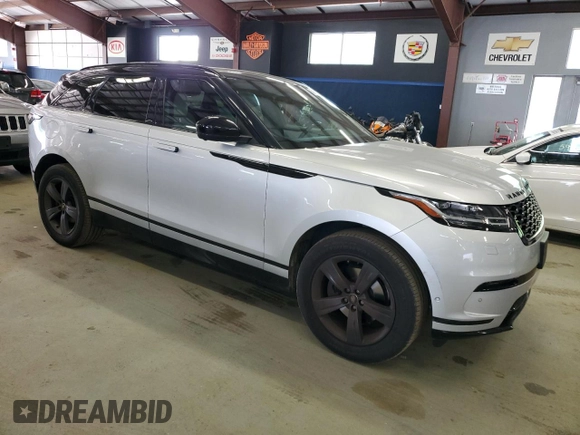 2018 Land Rover Range Rover Velar S z VIN SALYB2RX0JA707063, wystawiony jako Copart lot #59955375 z przebiegiem 131 380 mil mil oraz Czysty tytuł • Clean title. Historia ofert i sprzedaży dostępna na DreamBid. Obrazek 4.