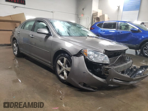2012 Chevrolet Malibu 1LT with VIN 1G1ZC5E06CF193382, listed as a Copart auction lot 50444305 with 107,716 mi miles and Salvage Title. Bid and sale history available at DreamBid. Image 4.