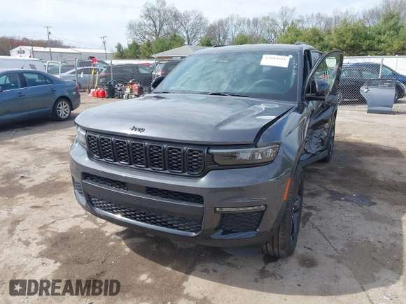 2024 Jeep Grand Cherokee Limited with VIN 1C4RJKBG6R8617895, listed as a IAAI auction lot 42084511 with 8,735 mi miles and . Bid and sale history available at DreamBid. Image 17.