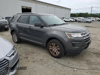 2018 Ford Explorer XLT with VIN 1FM5K8DH0JGB50614, listed as a Copart auction lot 58056835 with 106,595 mi miles and Salvage title. Bid and sale history available at DreamBid. Image 4.