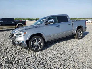 2020 Ram 1500 Limited with VIN 1C6SRFHT4LN417670, listed as a Copart auction lot 56003685 with 53,709 mi miles and Salvage title. Bid and sale history available at DreamBid. Image 1.