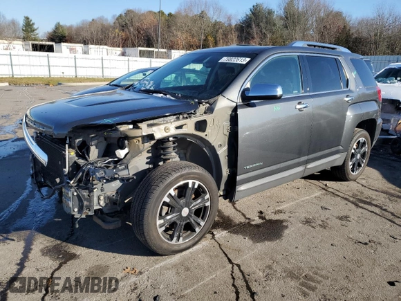 2017 GMC Terrain SLT with VIN 2GKFLUEK8H6272306, listed as a Copart auction lot 79822613 with 96,006 mi miles and Salvage Title. Bid and sale history available at carsss.com. Image 1.