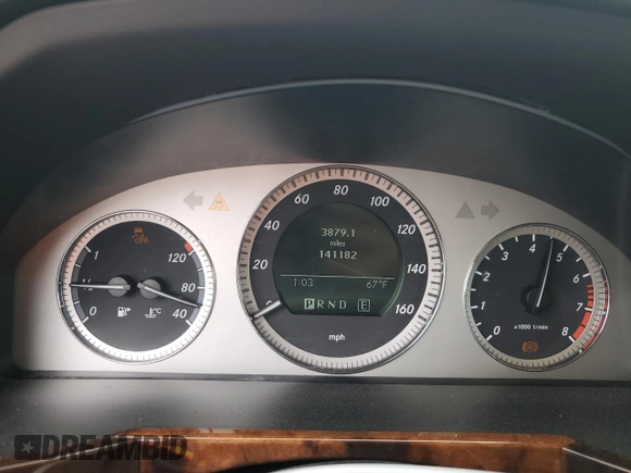2011 Mercedes-Benz GLK 350 with VIN WDCGG5GB8BF561250, listed as a Copart auction lot 54387585 with 141,182 mi miles and Salvage Title. Bid and sale history available at DreamBid. Image 9.