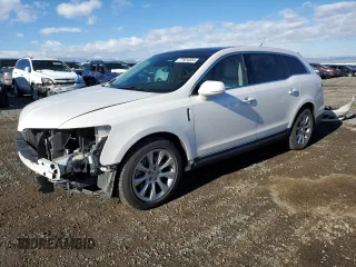 2016 Lincoln MKT EcoBoost with VIN 2LMHJ5AT3GBL02753, listed as a Copart auction lot 77924004 with 79,934 mi miles and Salvage Title. Bid and sale history available at DreamBid. Image 1.