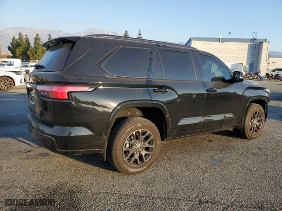 2023 Toyota Sequoia SR5 with VIN 7SVAAABA3PX015693, listed as a Copart auction lot 41651685 with 11,626 mi miles and Salvage Title. Bid and sale history available at carsss.com. Image 3.
