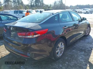 2018 Kia Optima LX with VIN KNAGT4L30J5235891, listed as a IAAI auction lot 41412579 with 44,362 mi miles. Bid and sale history available at carsss.com. Image 4.