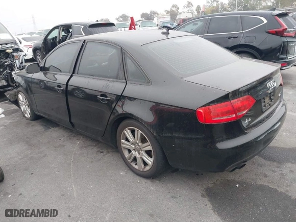 2010 Audi A4 2.0T Premium with VIN WAUAFAFL9AN038497, listed as a IAAI auction lot 41229609 with 143,539 mi miles. Bid and sale history available at carsss.com. Image 3.