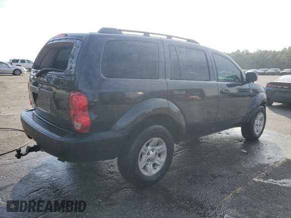 2008 Dodge Durango SXT with VIN 1D8HD38N58F121075, listed as a Copart auction lot 89325995 with 209,357 mi miles and Salvage title. Bid and sale history available at DreamBid. Image 3.