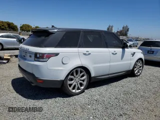2016 Land Rover Range Rover Sport HSE with VIN SALWR2VFXGA638472, listed as a Copart auction lot 61202275 with 101,911 mi miles and Clean title. Bid and sale history available at DreamBid. Image 3.