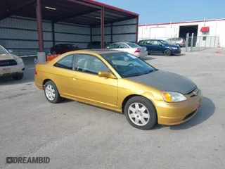 2001 Honda Civic EX with VIN 1HGEM22921L035884, listed as a IAAI auction lot 42022884 with 211,795 mi miles. Bid and sale history available at carsss.com. Image 1.