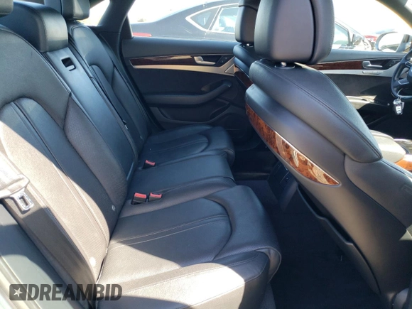 2013 Audi A8 3.0L z VIN WAUAGAFD8DN033639, wystawiony jako Copart lot #50001435 z przebiegiem 192 919 mil mil oraz Szkoda całkowita • Salvage title. Historia ofert i sprzedaży dostępna na DreamBid. Obrazek 10.