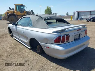 1998 Ford Mustang with VIN 1FAFP4444WF188494, listed as a IAAI auction lot 42158252 with 127,702 mi miles and . Bid and sale history available at DreamBid. Image 3.