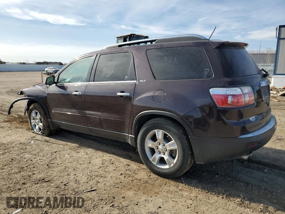 2008 GMC Acadia SLT2 with VIN 1GKEV33798J168618, listed as a Copart auction lot 47756725 with 128,452 mi miles and Salvage Title. Bid and sale history available at DreamBid. Image 2.