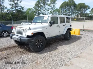 2017 Jeep Wrangler Unlimited Sahara with VIN 1C4BJWEG8HL734572, listed as a IAAI auction lot 41863636 with 123,979 mi miles. Bid and sale history available at carsss.com. Image 2.