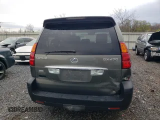 2006 Lexus GX 470 with VIN JTJBT20X360116162, listed as a Copart auction lot 52923315 with 111,786 mi miles and Clean Title. Bid and sale history available at carsss.com. Image 6.