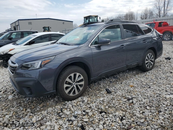 2021 Subaru Outback Premium with VIN 4S4BTACC5M3220505, listed as a Copart auction lot 50829315 with 30,714 mi miles and Clean Title. Bid and sale history available at carsss.com. Image 1.