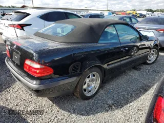 1999 Mercedes-Benz CLK 320/430 with VIN WDBLK65G1XT027392, listed as a Copart auction lot 74272214 with Not Provided miles and Salvage Title. Bid and sale history available at carsss.com. Image 3.