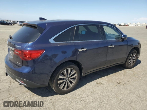 2014 Acura MDX Technology z VIN 5FRYD4H40EB004661, wystawiony jako Copart lot #58535415 z przebiegiem 113 498 mil mil oraz Szkoda całkowita • Salvage title. Historia ofert i sprzedaży dostępna na DreamBid. Obrazek 3.