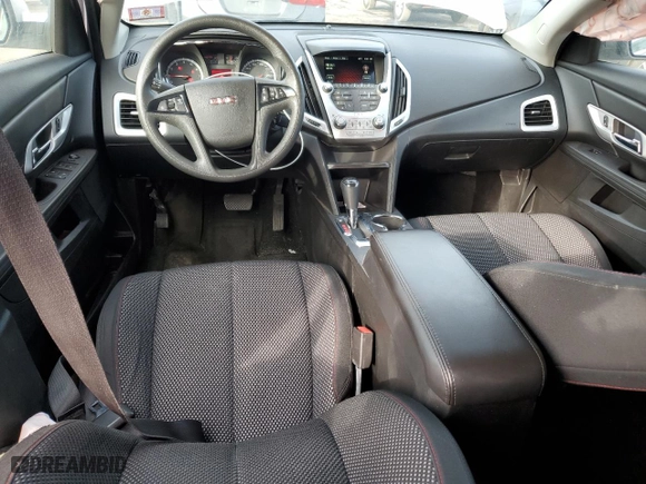 2017 GMC Terrain SLE with VIN 2GKALMEK8H6121556, listed as a Copart auction lot 46596925 with NaN miles and Salvage Title. Bid and sale history available at carsss.com. Image 8.