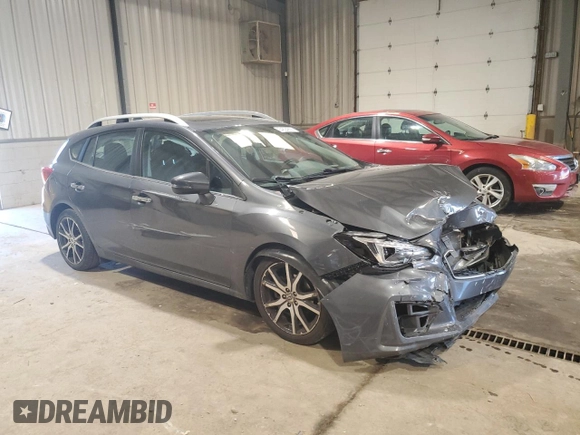 2019 Subaru Impreza Limited with VIN 4S3GTAT66K3734185, listed as a Copart auction lot 54894855 with 57,207 mi miles and Salvage Title. Bid and sale history available at DreamBid. Image 4.