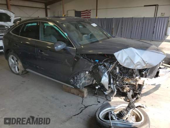2023 Audi Q5 Sportback S line Prestige with VIN WA16AAFY2P2190953, listed as a Copart auction lot 67309704 with Not provided miles and Salvage title. Bid and sale history available at DreamBid. Image 4.