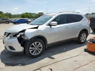 2015 Nissan Rogue SL with VIN 5N1AT2MV9FC807665, listed as a Copart auction lot 56639874 with 118,284 mi miles and Salvage Title. Bid and sale history available at DreamBid. Image 1.