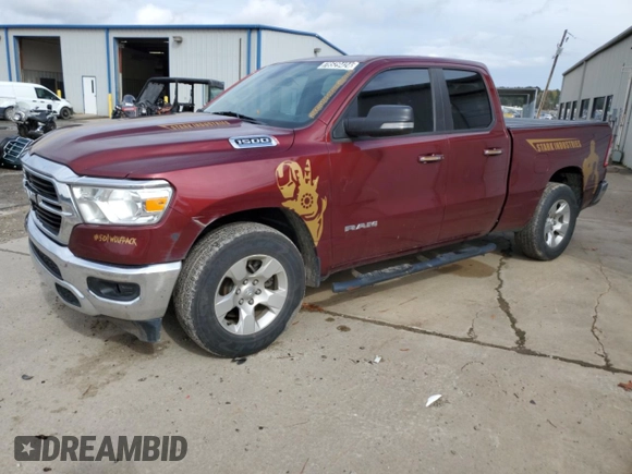 2020 Ram 1500 Big Horn with VIN 1C6RREBG1LN406159, listed as a Copart auction lot 78529424 with 110,903 mi miles and Clean Title. Bid and sale history available at carsss.com. Image 1.