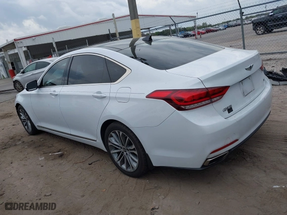 2016 Hyundai Genesis 3.8L with VIN KMHGN4JE6GU140327, listed as a IAAI auction lot 41623499 with 72,942 mi miles. Bid and sale history available at carsss.com. Image 14.