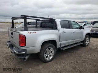 2017 Chevrolet Colorado 4WD LT with VIN 1GCPTCE17H1154221, listed as a Copart auction lot 74957944 with 38,854 mi miles and Non Repairable. Bid and sale history available at carsss.com. Image 3.