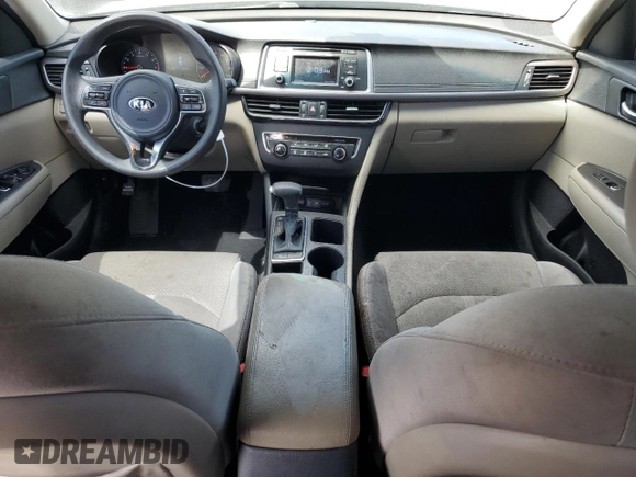 2017 Kia Optima LX with VIN 5XXGT4L34HG129503, listed as a Copart auction lot 48972245 with 99,796 mi miles and Salvage Title. Bid and sale history available at carsss.com. Image 8.