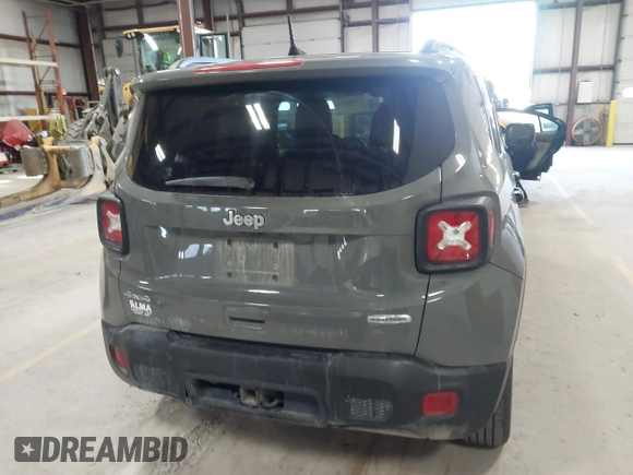 2020 Jeep Renegade Latitude with VIN ZACNJBBBXLPL52737, listed as a IAAI auction lot 42083158 with 125,715 mi miles and . Bid and sale history available at DreamBid. Image 16.