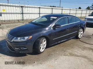 2015 Volkswagen CC R-Line with VIN WVWBP7ANXFE815907, listed as a Copart auction lot 46105715 with 101,636 mi miles and Salvage Title. Bid and sale history available at carsss.com. Image 1.