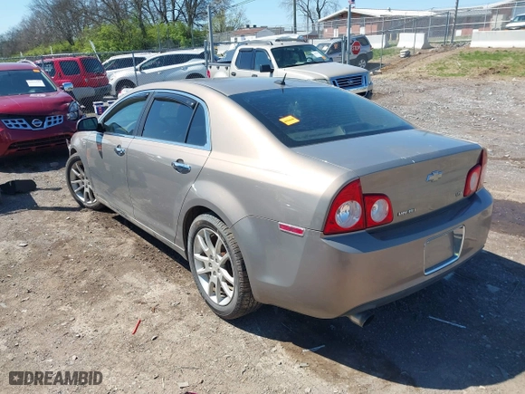 2008 Chevrolet Malibu LTZ with VIN 1G1ZK57788F214317, listed as a IAAI auction lot 41864904 with 161,426 mi miles. Bid and sale history available at carsss.com. Image 3.