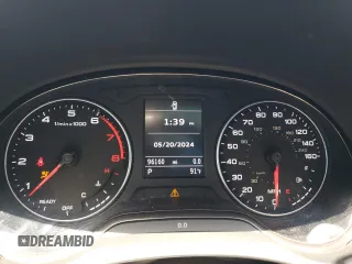 2016 Audi A3 1.8T Premium with VIN WAUA7GFF1G1042151, listed as a Copart auction lot 55605054 with 96,160 mi miles and Salvage Title. Bid and sale history available at carsss.com. Image 9.