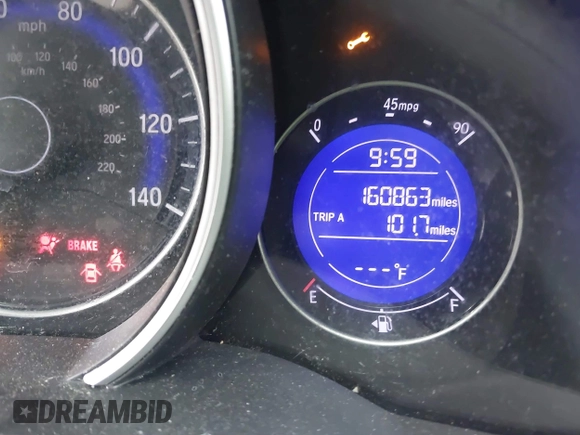 2017 Honda Fit EX with VIN JHMGK5H72HS005223, listed as a IAAI auction lot 41562548 with 160,863 mi miles and . Bid and sale history available at DreamBid. Image 15.