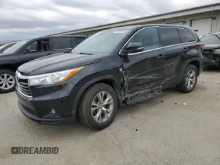 2016 Toyota Highlander LE Plus z VIN 5TDZKRFH9GS154569, wystawiony jako Copart lot #48785475 z przebiegiem 111 596 mil mil oraz Szkoda całkowita • Salvage title. Historia ofert i sprzedaży dostępna na DreamBid. Obrazek 1.