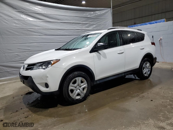 2015 Toyota RAV4 LE with VIN 2T3BFREV2FW240140, listed as a Copart auction lot 49769645 with 40,001 mi miles and Salvage Title. Bid and sale history available at carsss.com. Image 1.