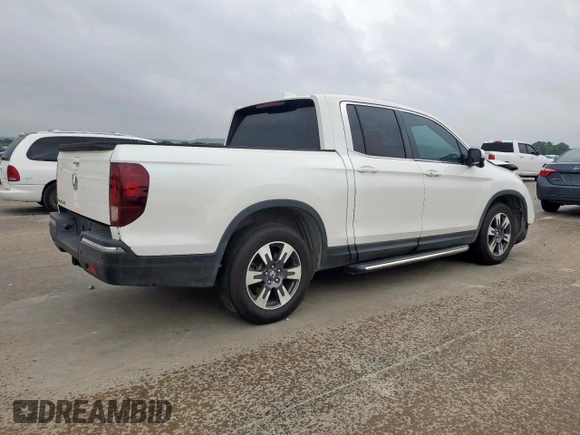 2017 Honda Ridgeline RTL-T z VIN 5FPYK2F63HB009073, wystawiony jako Copart lot #54648635 z przebiegiem 72 029 mil mil oraz Szkoda całkowita • Salvage title. Historia ofert i sprzedaży dostępna na DreamBid. Obrazek 3.