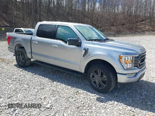 2021 Ford F-150 XL with VIN 1FTFW1E59MFA23945, listed as a IAAI auction lot 41635103 with 1 mi miles. Bid and sale history available at carsss.com. Image 1.