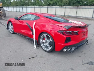 2023 Chevrolet Corvette 2LT with VIN 1G1YB2D47P5100608, listed as a IAAI auction lot 42103534 with 19,694 mi miles and . Bid and sale history available at DreamBid. Image 3.