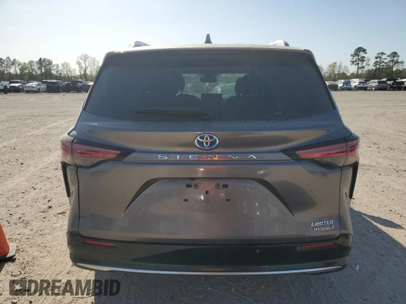 2021 Toyota Sienna Limited with VIN 5TDZRKEC2MS064202, listed as a Copart auction lot 50266955 with 79,248 mi miles and Clean Title. Bid and sale history available at carsss.com. Image 6.