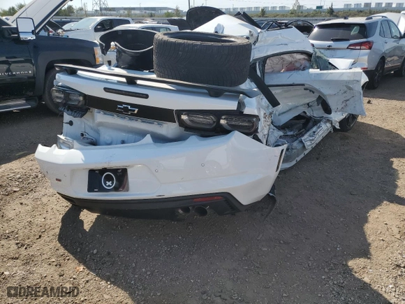 2022 Chevrolet Camaro 2SS with VIN 1G1FH1R70N0112046, listed as a Copart auction lot 71198564 with 0 mi miles and Salvage Title. Bid and sale history available at carsss.com. Image 3.