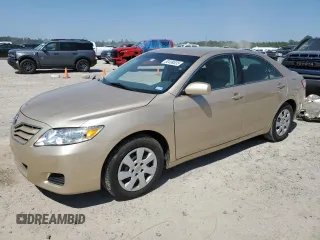 2011 Toyota Camry LE with VIN 4T1BF3EK5BU742212, listed as a Copart auction lot 52499535 with 101,044 mi miles and Salvage Title. Bid and sale history available at DreamBid. Image 1.