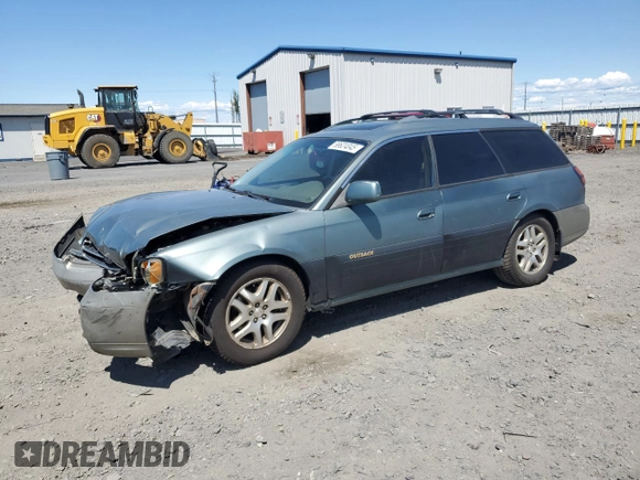 2002 Subaru Legacy Outback Limited with VIN 4S3BH686526640136, listed as a Copart auction lot 58624045 with 253,182 mi miles and Salvage title. Bid and sale history available at DreamBid. Image 1.