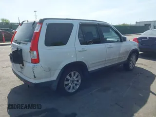 2005 Honda CR-V EX SE with VIN SHSRD78905U306740, listed as a IAAI auction lot 42163785 with 1 mi miles. Bid and sale history available at carsss.com. Image 4.